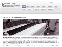 Tablet Screenshot of intramexgroup.com